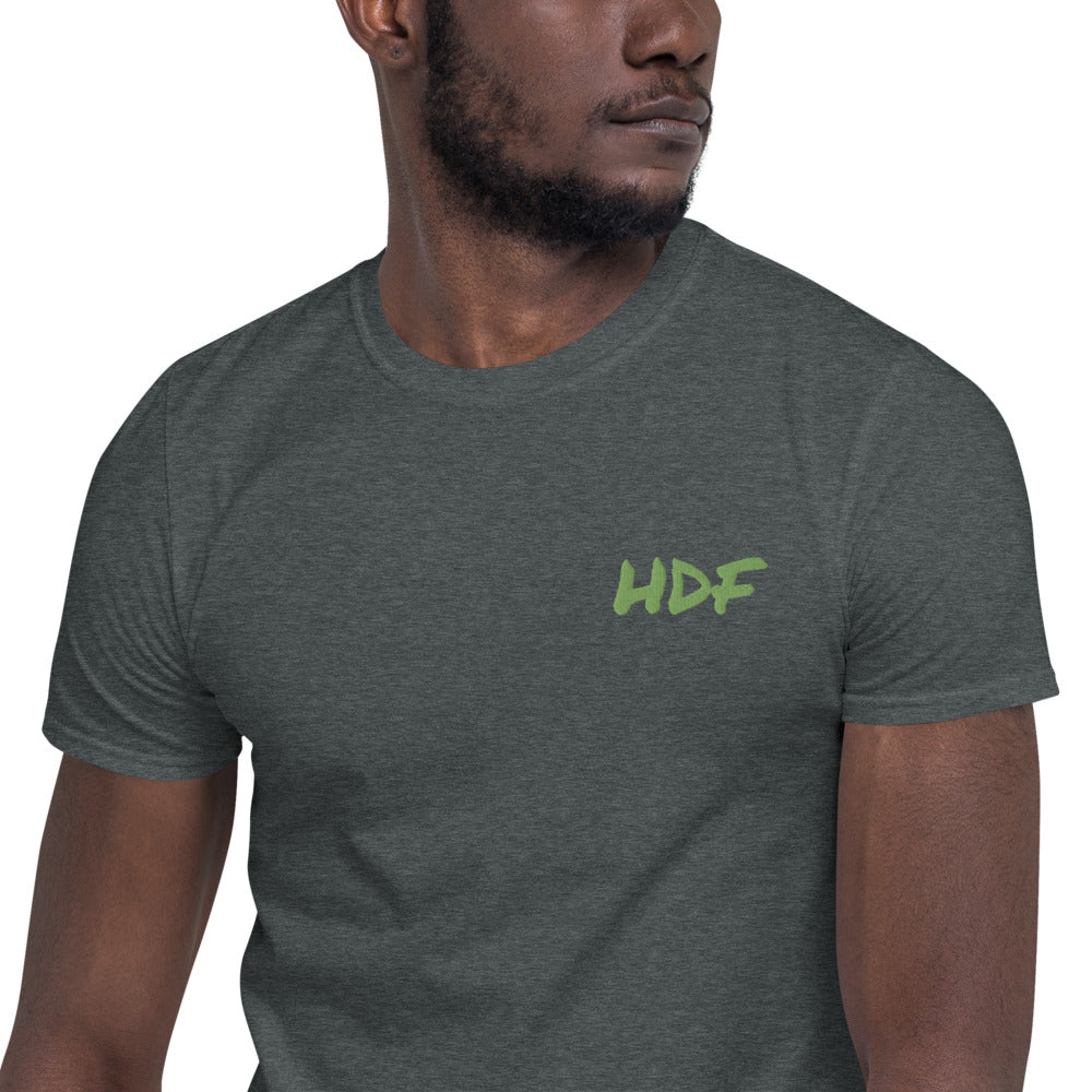 Embroidered “HDF” Tee