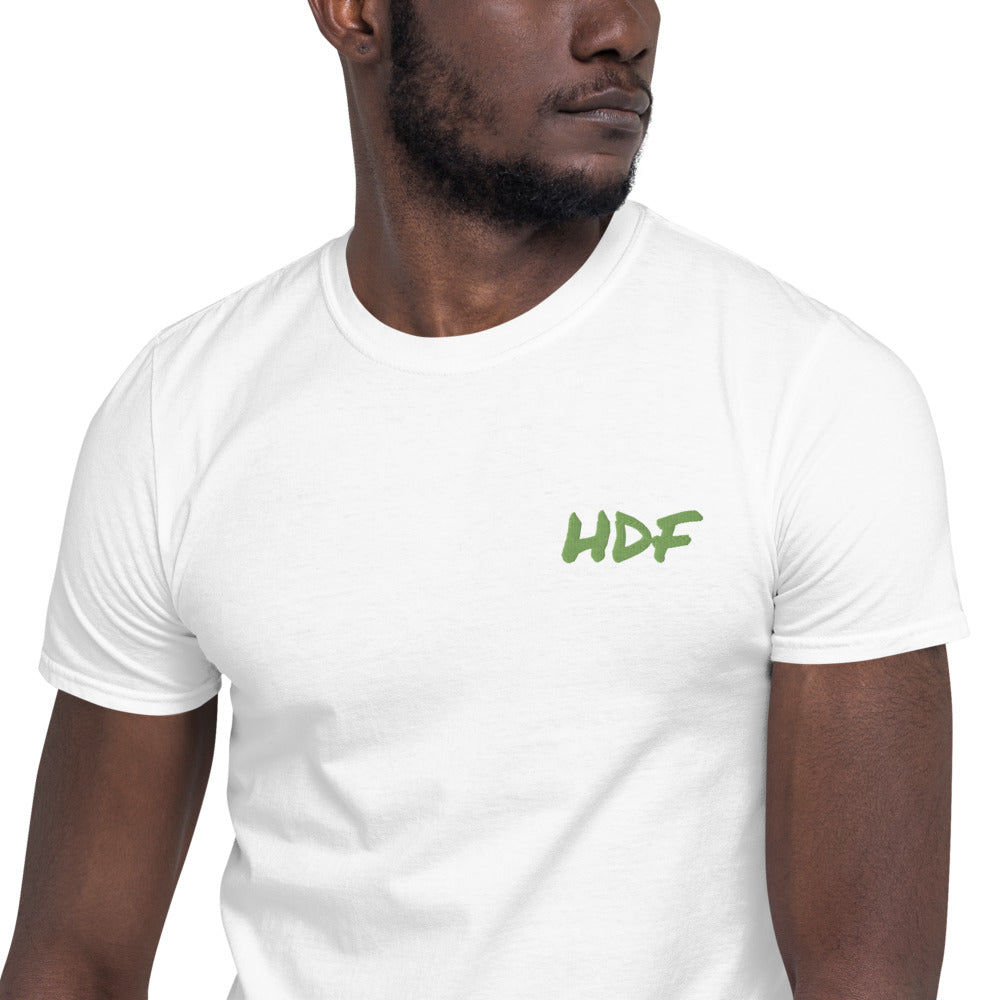 Embroidered “HDF” Tee